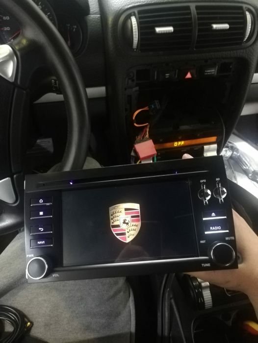 Radios novos porsche cayenne com gps Bluetooth sd usb