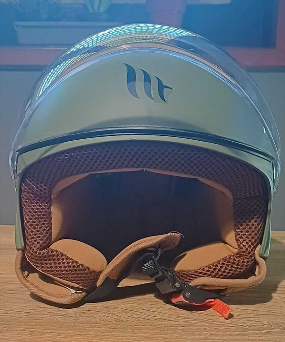 Capacete MTHelmet Jet "XS" Verde Mate