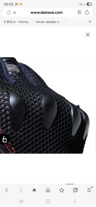Luvas Dainese novas