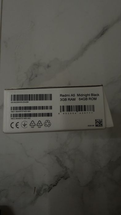 Смартфон Xiaomi Redmi A5 3/64GB Midnight Black