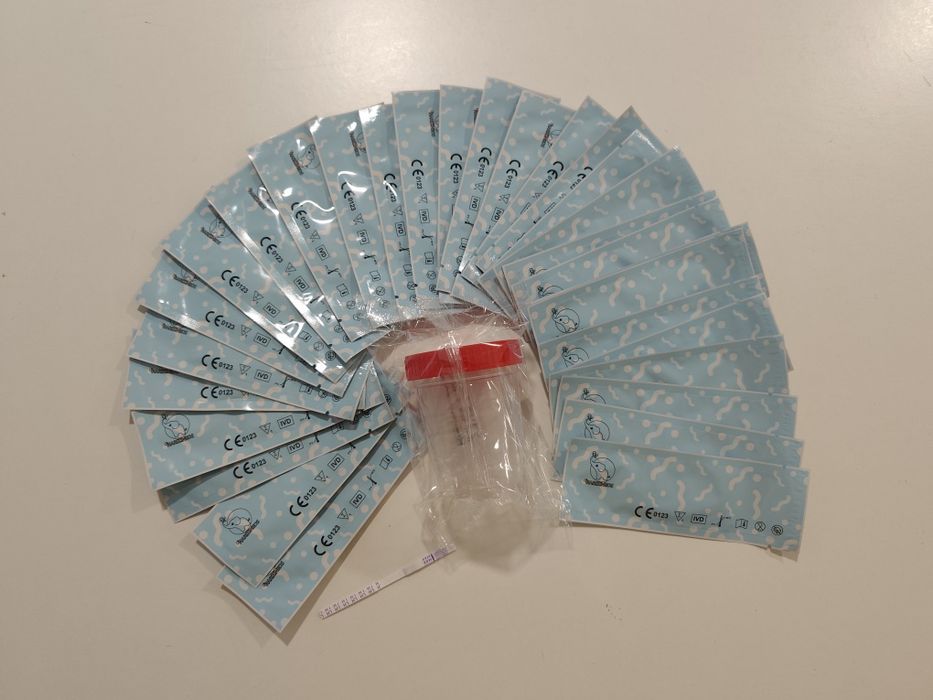 Pack 30 testes de ovulação+ copo