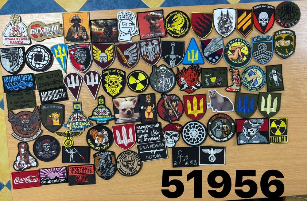 Шеврони  75 грн шт. Великий вибір. Є опт.