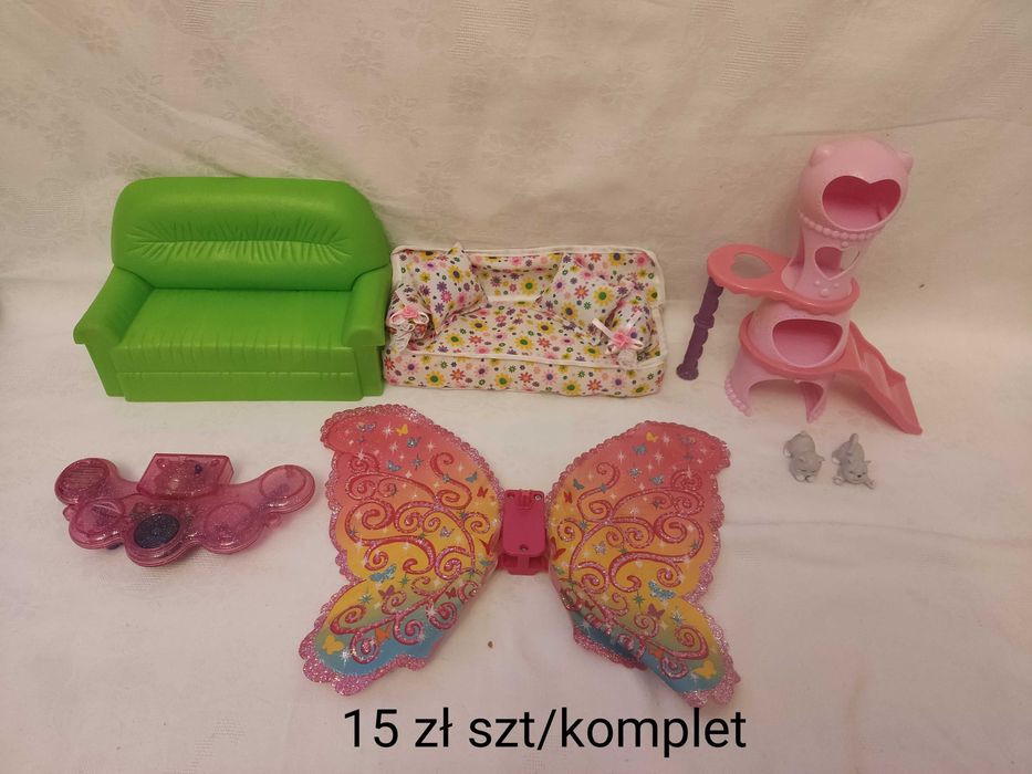 Lalki Barbie dodatki akcesoria