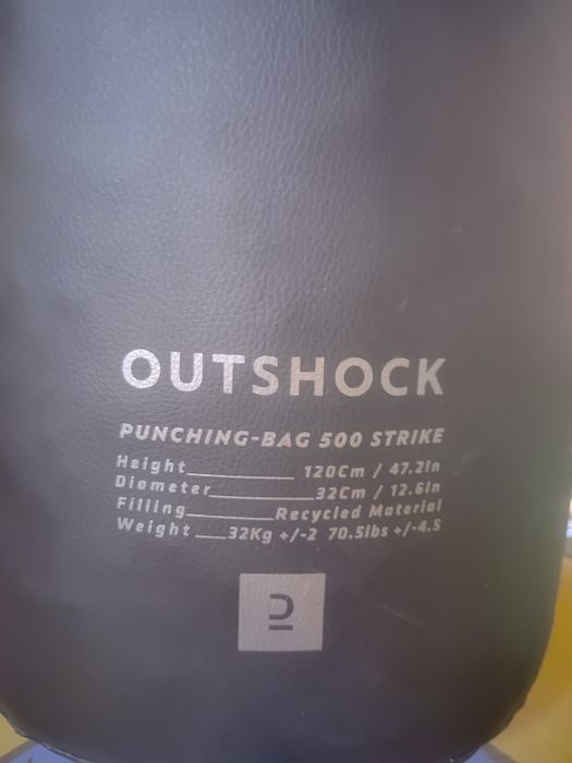 Worek bokserski 120cm OUTSHOCK