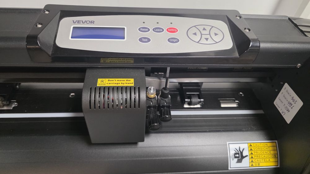 Plotter de duas cabecas e laser