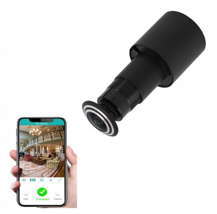 Elektroniczny wizjer do drzwi kamera judasz 1080P HD WIFI