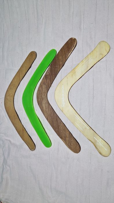 Boomerangs originais aborígenes