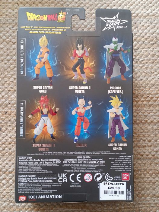 Vegeta SSJ4 Dragon Stars – Excelente Estado + Caixa – Dragon Ball GT
