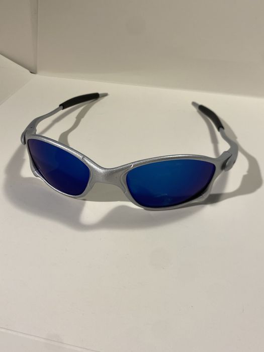 Juliet azul com haste cinza