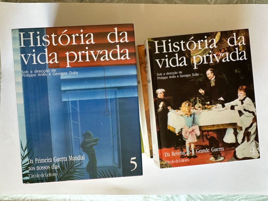 História da vida provada 5 volumes ciências sociais