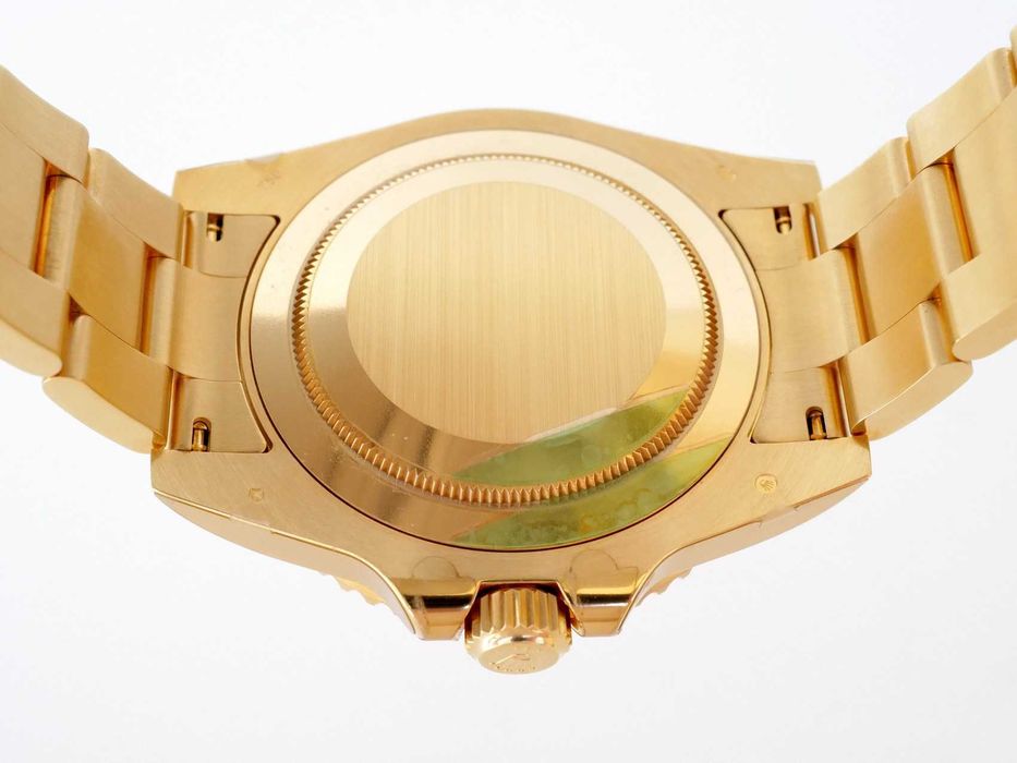 Rolex GMT-Master II 18K Yellow Gold Black Dial 40 NEW