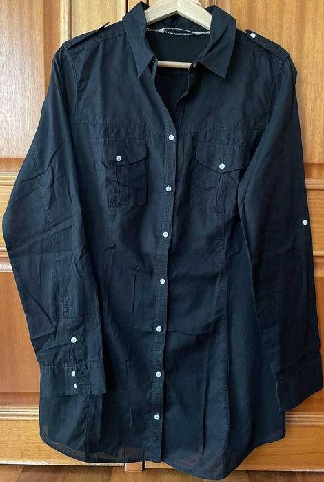 Camisa Preta para Mulher