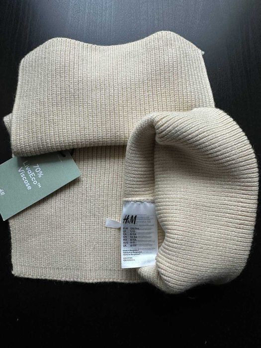 Набір шапка рукавички і хомут дитячі H&M, нові 110-116 см