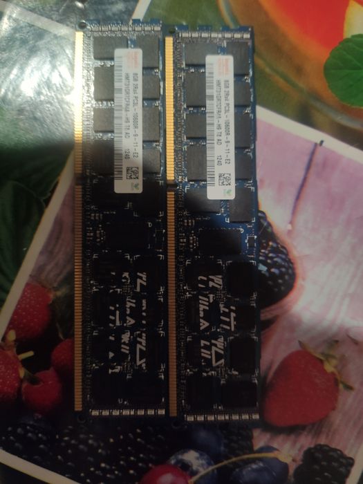 hynix 8gb 2rx4 pc3l 10600r 9 11 e2 Серверная память по 8 Гб