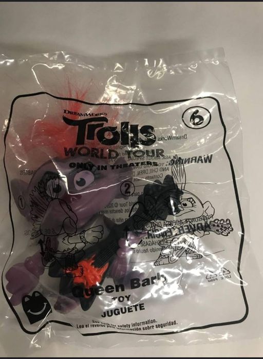 McDonald's 2020 Trolls World Tour Happy Meal Toy #6 Queen Barb