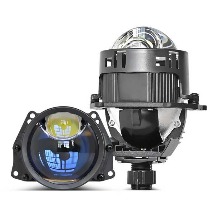 Світлодіодні Bi LED Лінзи 2.5-3.0 дюйми двохчипові 12-24v