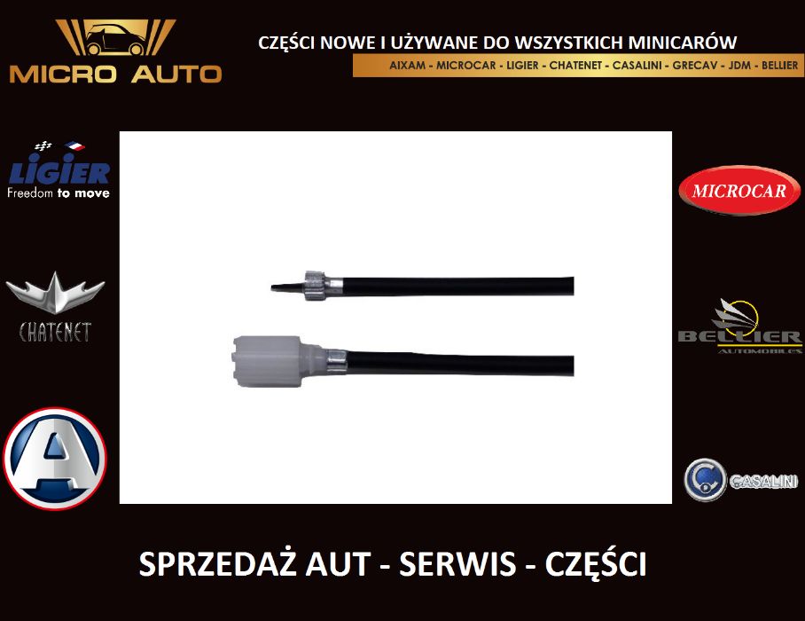 Linka licznika Ligier Ambra Nova Microcar Aixam JDM Chatenet Grecav