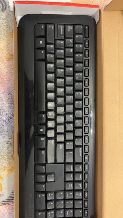 zestaw klawiatura+myszka Microsoft