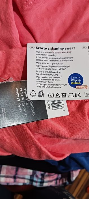 Nowe krótkie spodenki