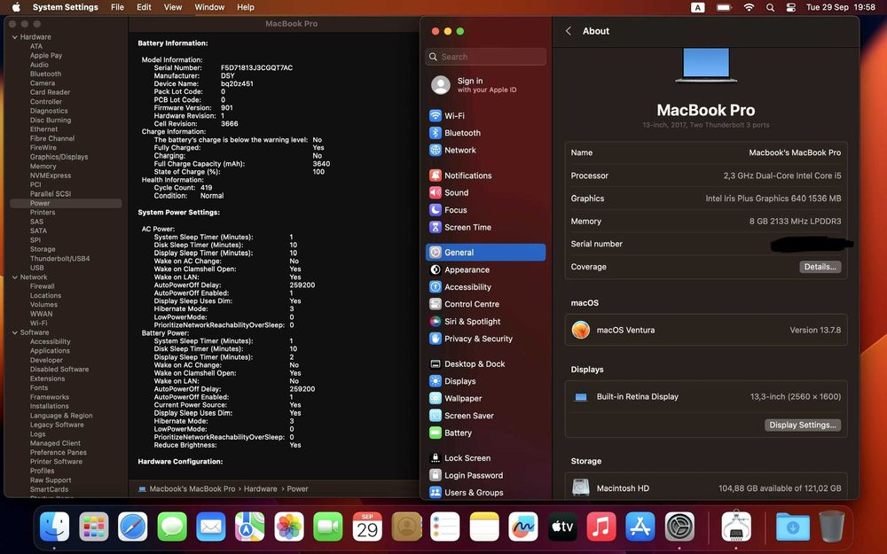 Macbook Pro 2017 13"
