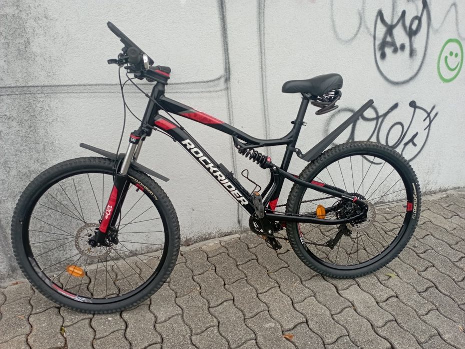 ROCKRIDER BTT ST 530 S 
Bicicleta BTT ST 530 Preto/Vermelho 27,5"