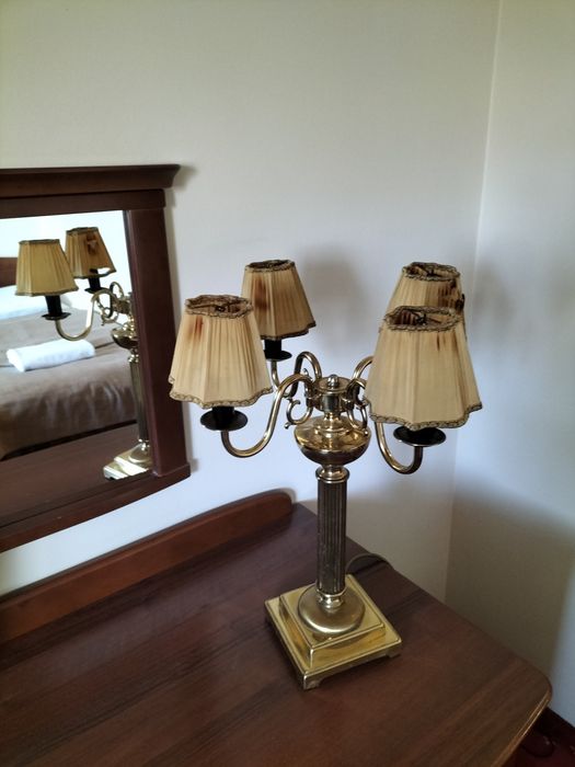 Lampa mosiezna antyk