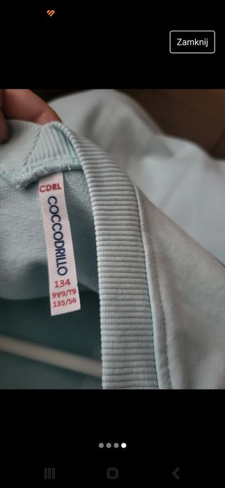 Bluza- tunika coccodrillo