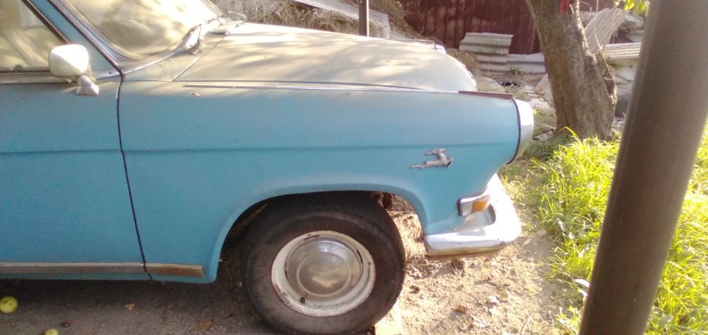 Волга Газ21М,голубого цвета