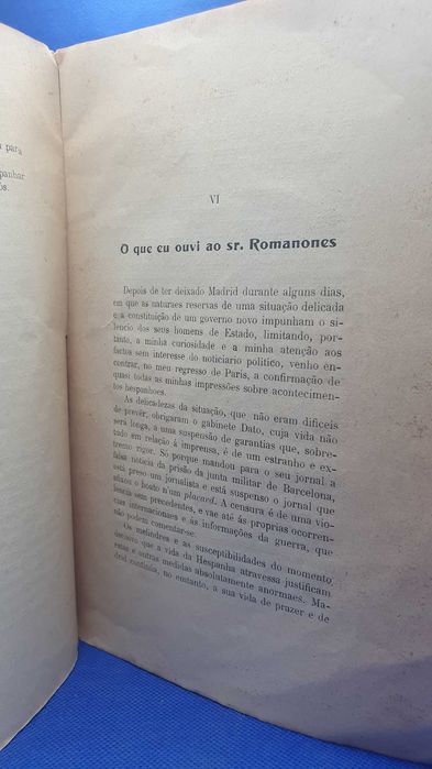 Livro - REF PAR2 - Augusto de Castro - O Que Eu Vi e Ouvi em Hespanha