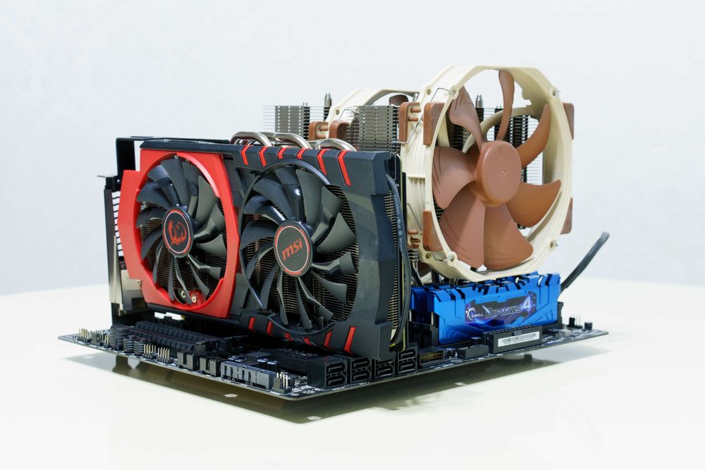 Материнська плата MSI Х99A/ i7 3.3Ghz/32G DDR4 2400/ MSI R9 380 4G