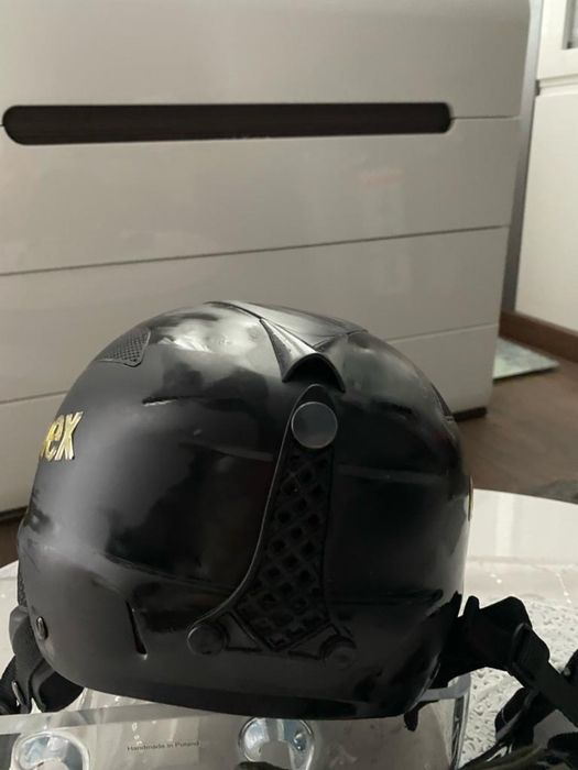 Kask UVEX + gogle CEBE