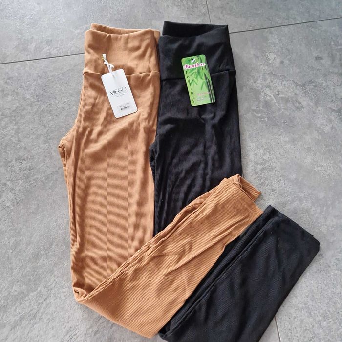 leginsy prazek wysoki stan