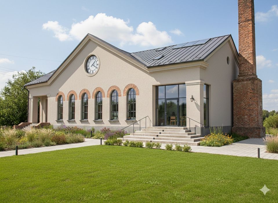 Ділянка 24 сот з цегляною будівлею під реконструкцію | 500 м від траси