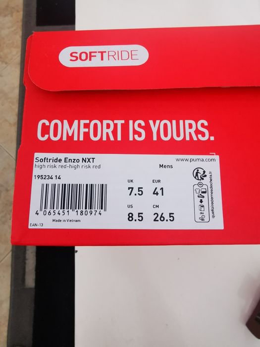 Puma Softride Tamanho 41 Novos