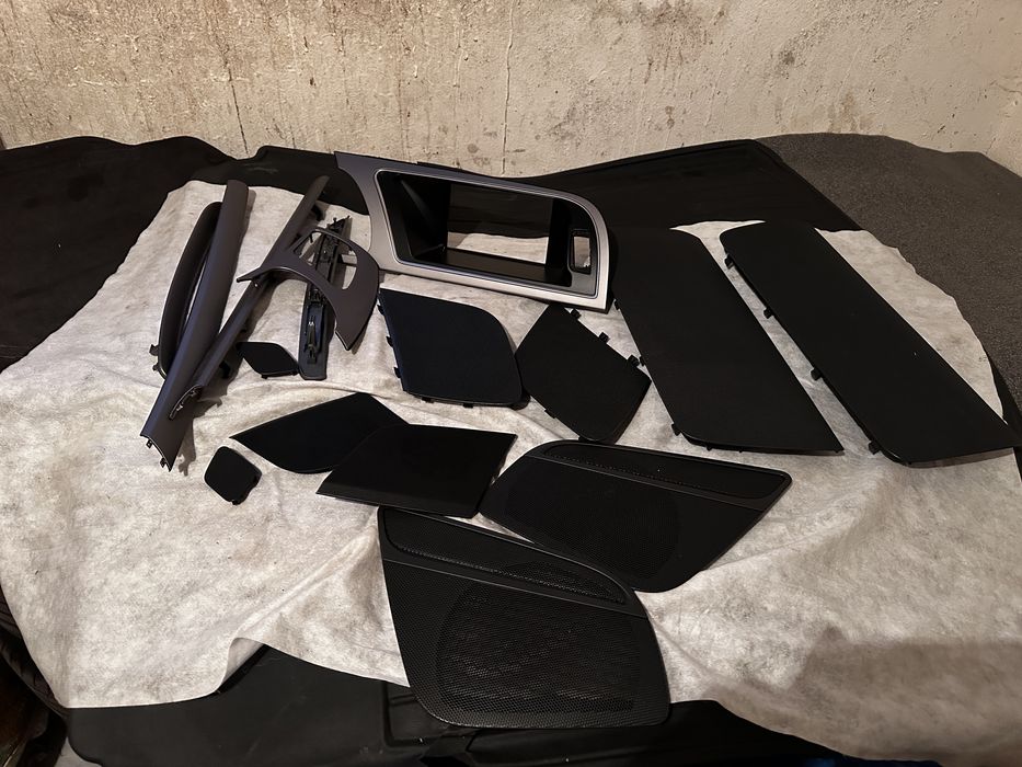 Audi A5 coupe 8t kompket dekorów+osłony głośnikow