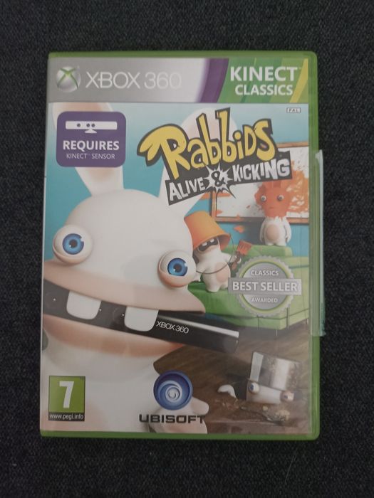 Xbox 360 gra rabbids Alive & kicking