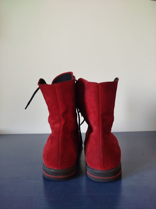 Damskie buty sznurowane za kostkę 37/23,5cm