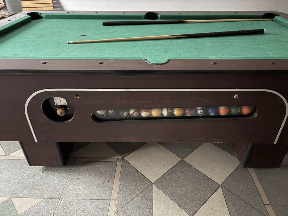 Stół bilardowy Bilard zarobkowy 7ft płyta kamienna. Transport