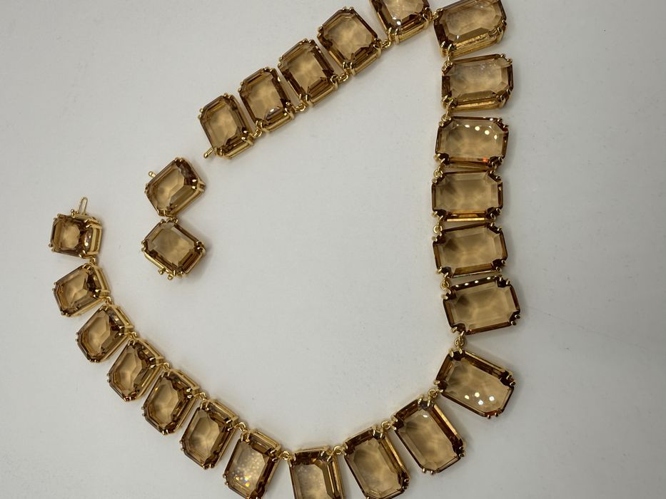 Naszyjnik cyrkinia swarovski millenia