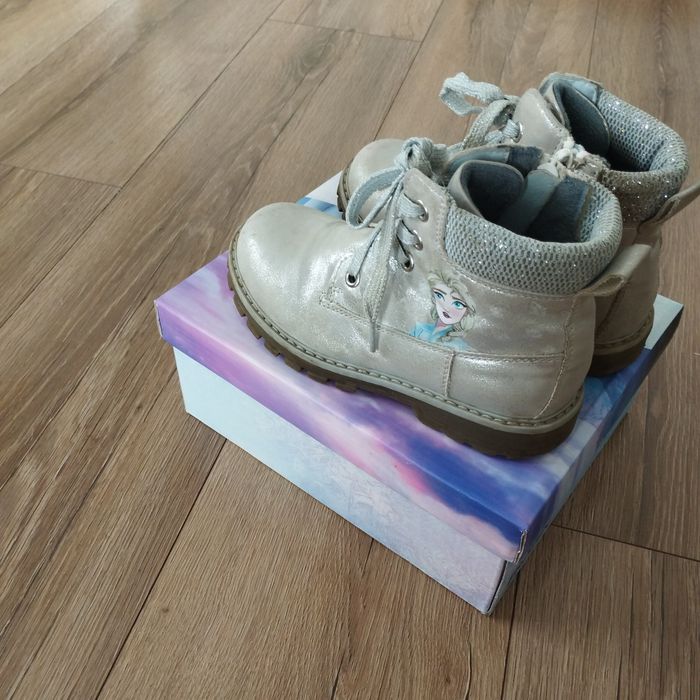 Buty trapery kozaki Frozen Disney Kraina lodu rozmiar 30
