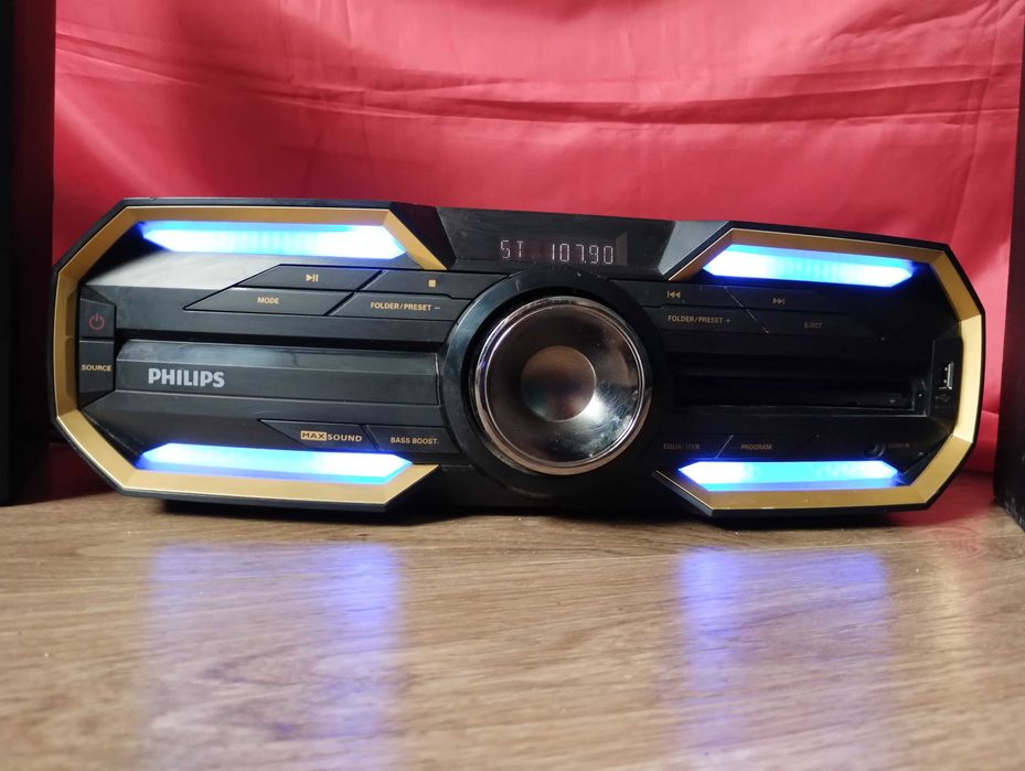 Современный муз центр 500 Вт Заводской Блютуз / USB / MP3 / CD / AUX