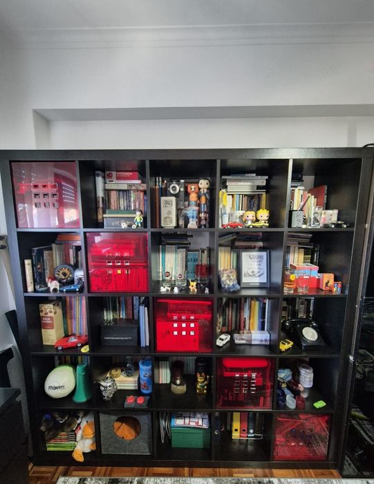 Pack Mobiliário Quarto e Sala - IKEA MALM & KALLAX