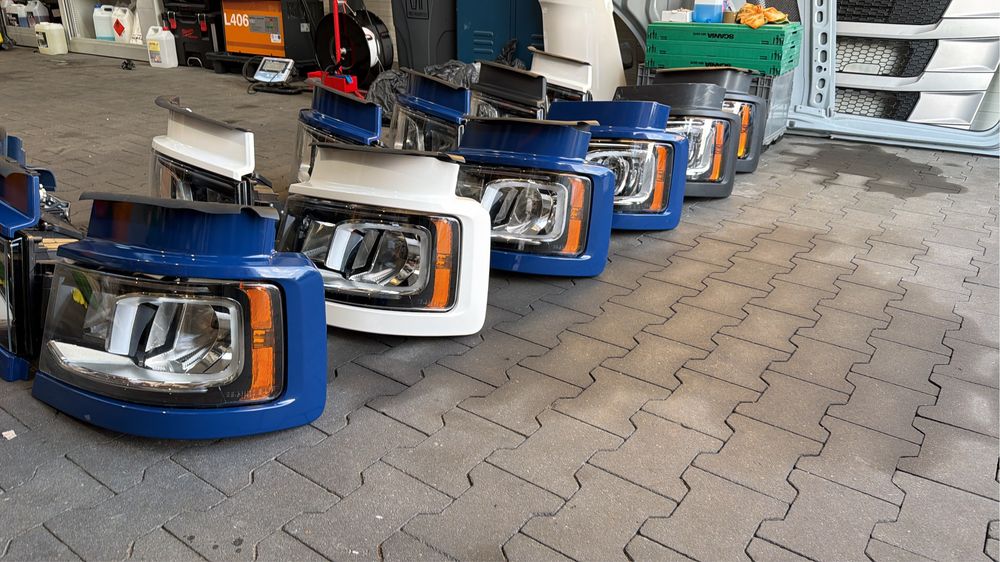 Lampa reflektor full led Scania S  jak nowe 2025 R nowy model Oryginał