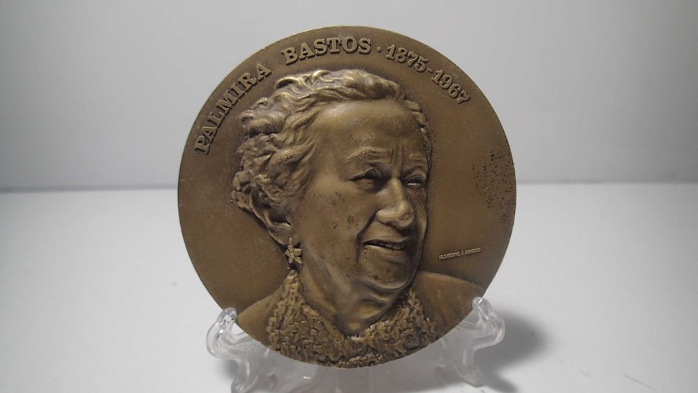 Medalha em Bronze de Palmira Bastos