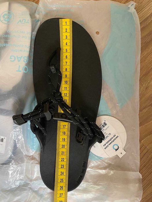 Сандалі barefoot чоловічі Xero Shoes Genesis black 41-26 по стельке 26,5 см