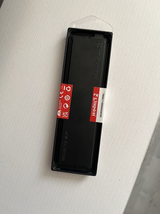 Оперативна памʼять Kingston DDR4-3200 8192MB PC4-25600 (KVR32N22S8/8)