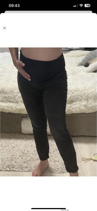 Джинси для вагітних скіні завужені сірі чорні