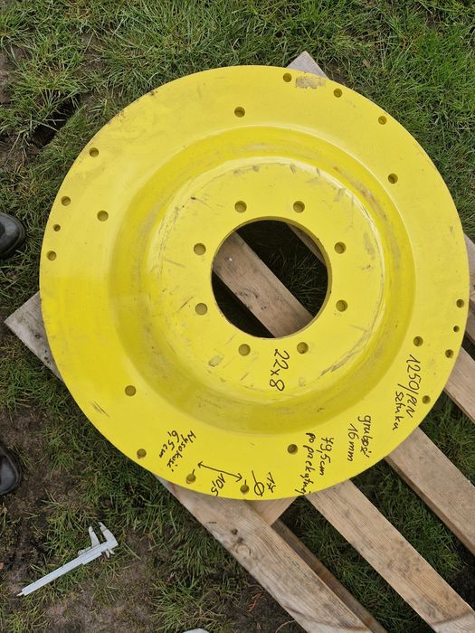 Felga piasta  R127282, R111103, R124249 John deere fendt