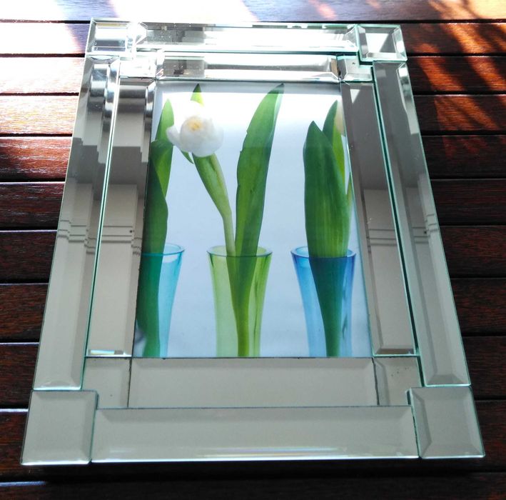 Leonardo Collection szklana portretowa ramka na zdjęcie 18x13 cm