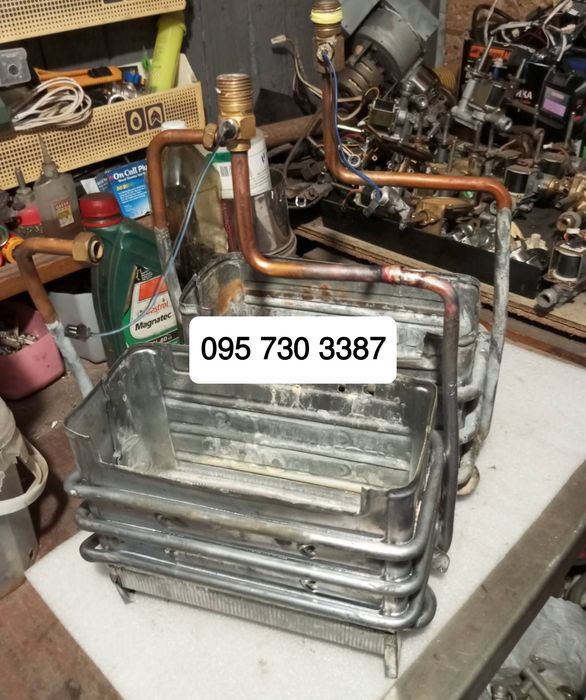 Теплообмінник до газової колонки